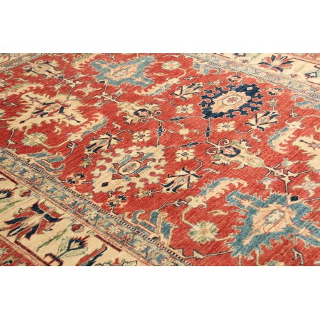 Tappeto Kazak Fine Pakistan marrone grigio 169x243