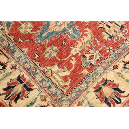 Tappeto Kazak Fine Pakistan marrone grigio 169x243