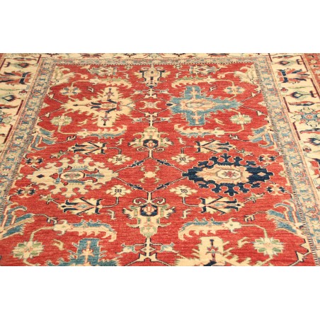 Tappeto Kazak Fine Pakistan marrone grigio 169x243