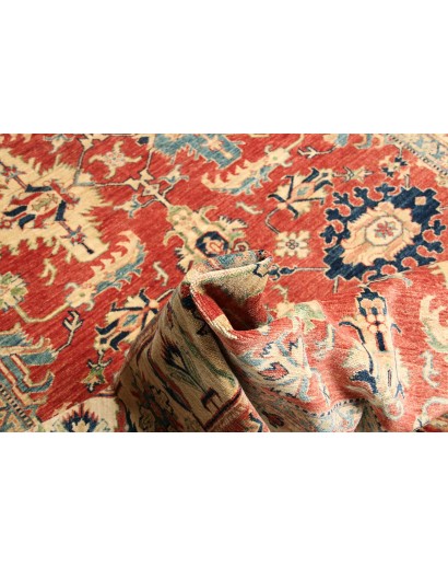 Tappeto Kazak Fine Pakistan marrone grigio 169x243