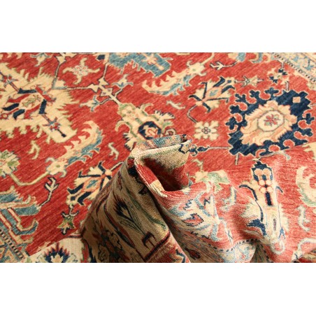 Tappeto Kazak Fine Pakistan marrone grigio 169x243