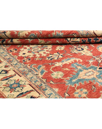 Tappeto Kazak Fine Pakistan marrone grigio 169x243