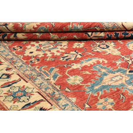 Tappeto Kazak Fine Pakistan marrone grigio 169x243