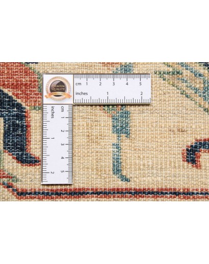 Tappeto Kazak Fine Pakistan marrone grigio 169x243