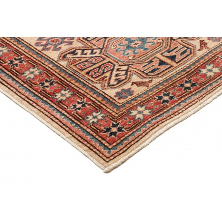 Tappeto Kazak Fine Pakistan marrone grigio 79x288