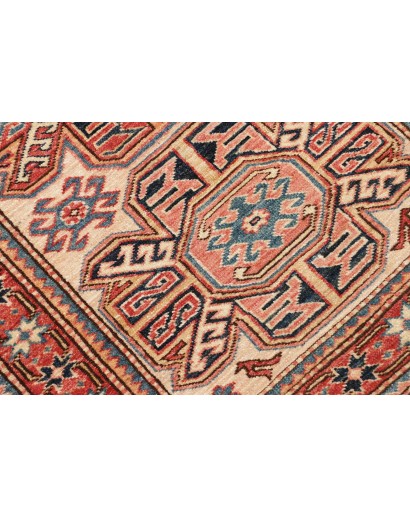 Tappeto Kazak Fine Pakistan marrone grigio 79x288