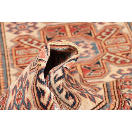 Tappeto Kazak Fine Pakistan marrone grigio 79x288