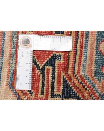 Tappeto Kazak Fine Pakistan marrone grigio 79x288