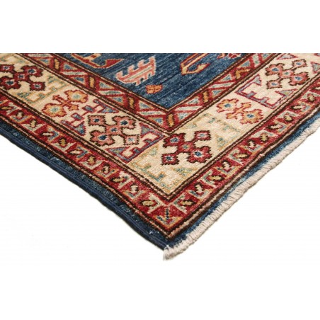 Tappeto Kazak Fine Pakistan azzurro grigio 79x291