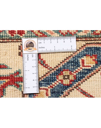 Tappeto Kazak Fine Pakistan azzurro arancione 168x239