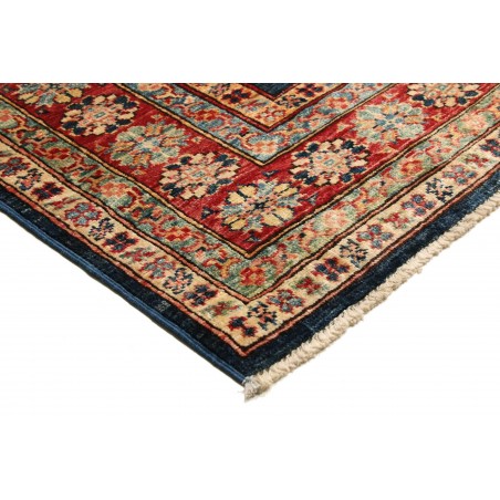 Tappeto Kazak Fine Pakistan marrone grigio 153x198