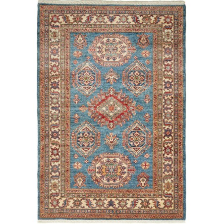 Tappeto Kazak Fine Pakistan bianco marrone 118x171
