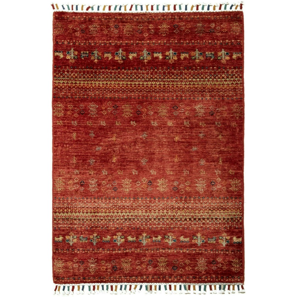 Tappeto Siva Pakistan marrone 82x118 Tappeto Siva Pakistan marrone 82x118