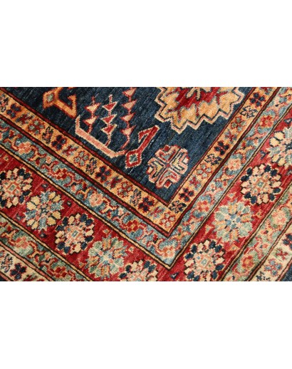 Tappeto Kazak Fine Pakistan marrone grigio 153x198