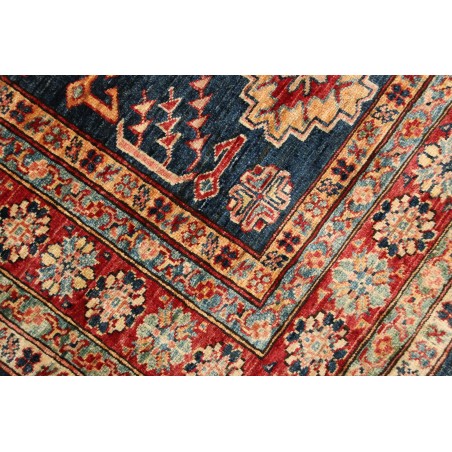 Tappeto Kazak Fine Pakistan marrone grigio 153x198