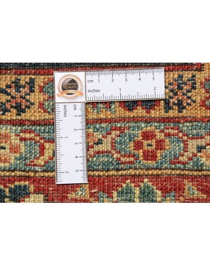 Tappeto Kazak Fine Pakistan marrone grigio 153x198