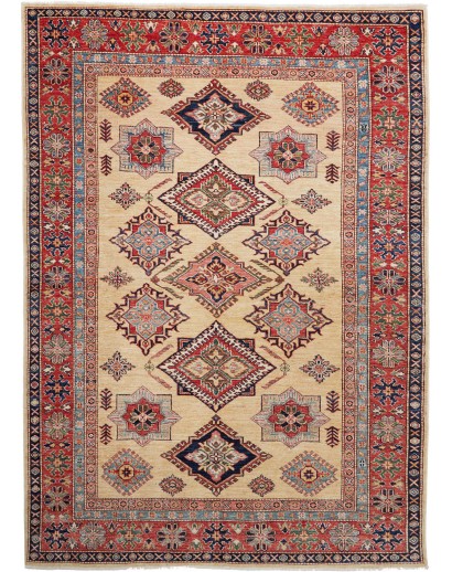 Tappeto Kazak Fine Pakistan marrone 168x233