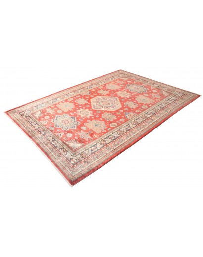 Tappeto Kazak Fine Pakistan rosso giallo 187x265