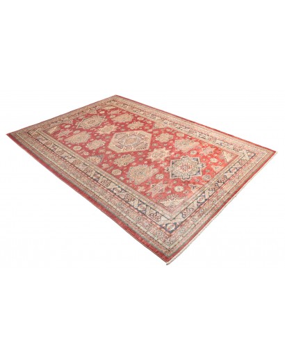 Tappeto Kazak Fine Pakistan rosso giallo 187x265