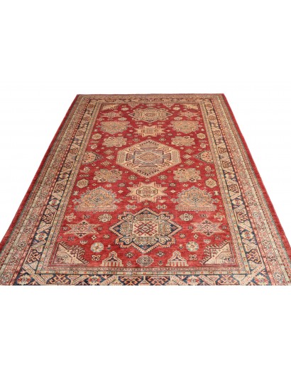 Tappeto Kazak Fine Pakistan rosso giallo 187x265