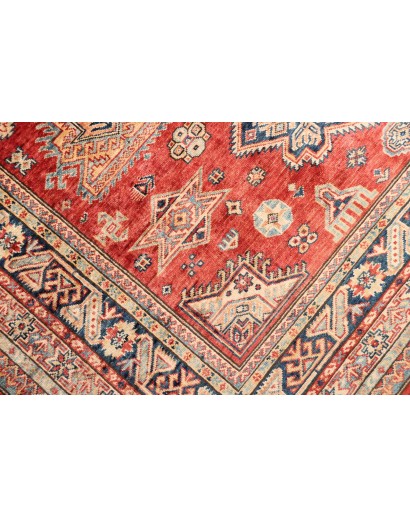 Tappeto Kazak Fine Pakistan rosso giallo 187x265
