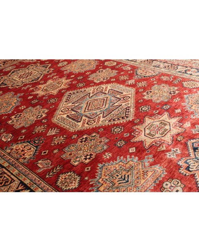 Tappeto Kazak Fine Pakistan rosso giallo 187x265