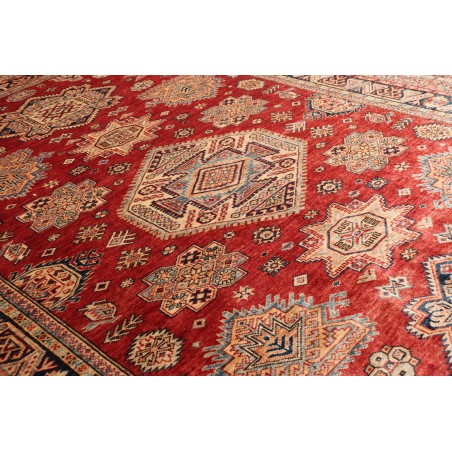 Tappeto Kazak Fine Pakistan rosso giallo 187x265