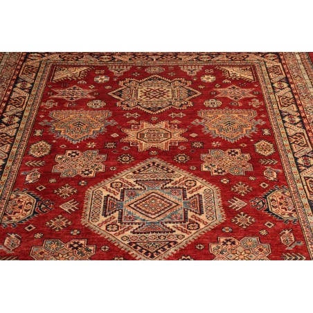 Tappeto Kazak Fine Pakistan rosso giallo 187x265