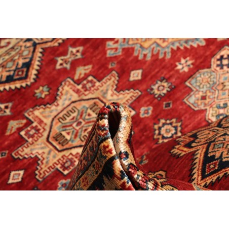 Tappeto Kazak Fine Pakistan rosso giallo 187x265