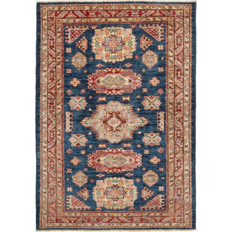 Tappeto Kazak Fine Pakistan marrone grigio 124x175