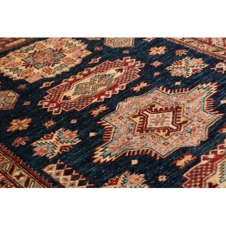 Tappeto Kazak Fine Pakistan marrone grigio 124x175