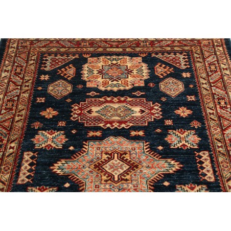 Tappeto Kazak Fine Pakistan marrone grigio 124x175