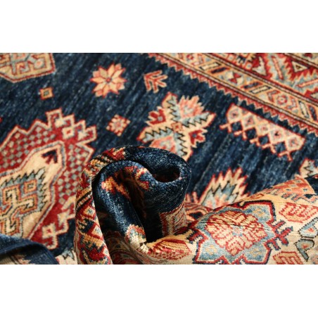 Tappeto Kazak Fine Pakistan marrone grigio 124x175