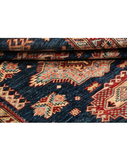 Tappeto Kazak Fine Pakistan marrone grigio 124x175