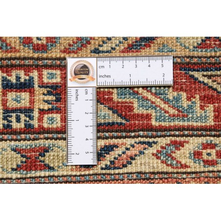 Tappeto Kazak Fine Pakistan marrone grigio 124x175