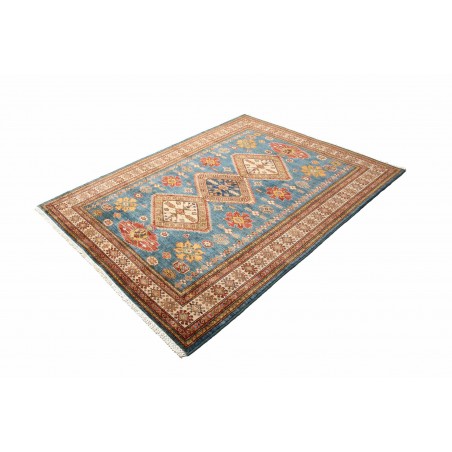 Tappeto Kazak Fine Pakistan bianco giallo 175x226