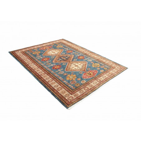 Tappeto Kazak Fine Pakistan bianco giallo 175x226