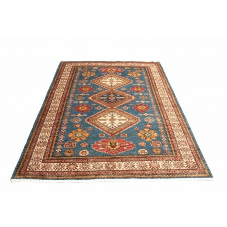 Tappeto Kazak Fine Pakistan bianco giallo 175x226