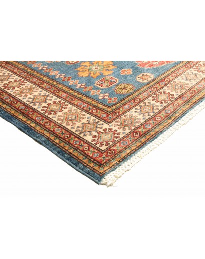 Tappeto Kazak Fine Pakistan bianco giallo 175x226