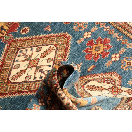 Tappeto Kazak Fine Pakistan bianco giallo 175x226