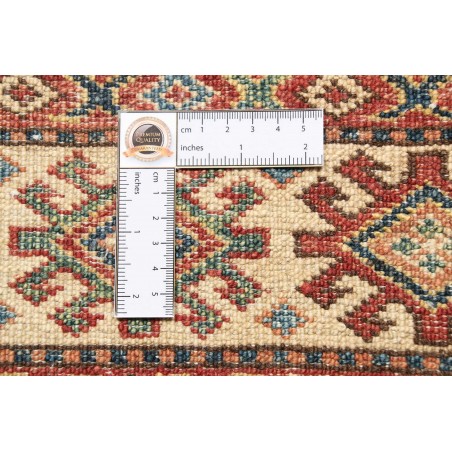 Tappeto Kazak Fine Pakistan bianco giallo 175x226