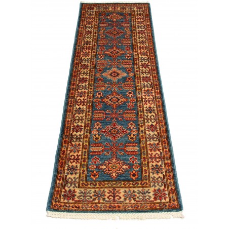 Tappeto Kazak Fine Pakistan marrone grigio 56x181