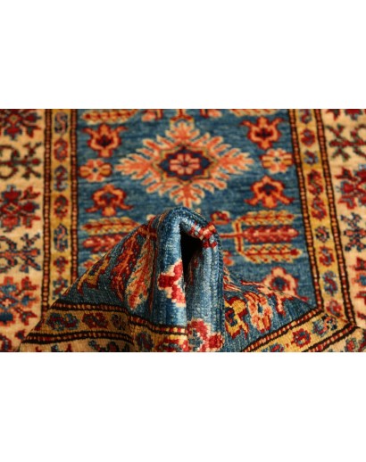 Tappeto Kazak Fine Pakistan marrone grigio 56x181