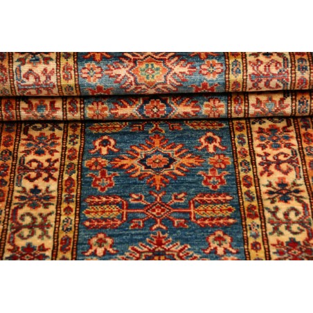 Tappeto Kazak Fine Pakistan marrone grigio 56x181