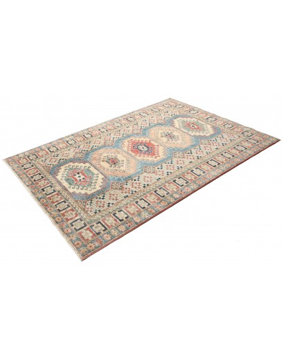 Tappeto Kazak Fine Pakistan marrone 146x205
