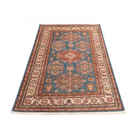 Tappeto Kazak Fine Pakistan bianco rosso 118x178