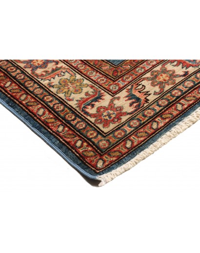 Tappeto Kazak Fine Pakistan bianco rosso 118x178