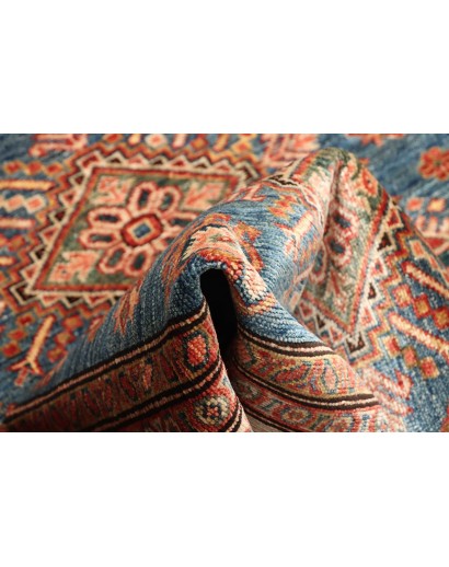 Tappeto Kazak Fine Pakistan bianco rosso 118x178