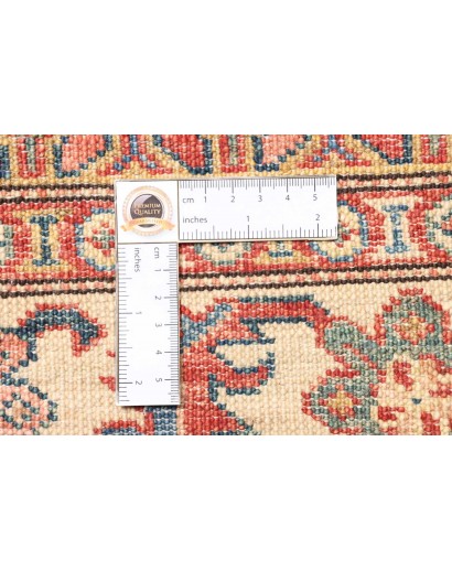 Tappeto Kazak Fine Pakistan bianco rosso 118x178