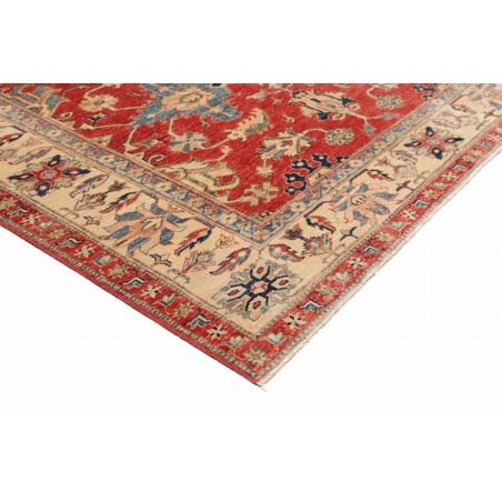 Tappeto Kazak Fine Pakistan marrone giallo 209x298